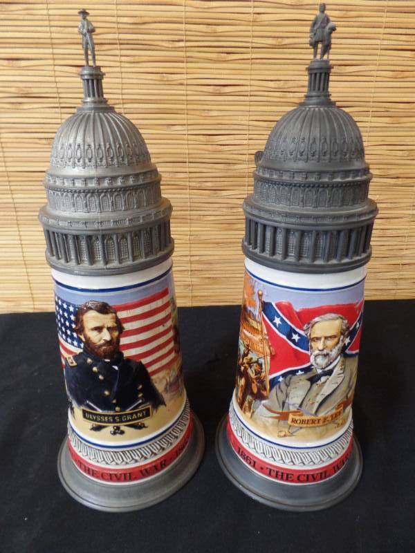 lot 107 image: Anheuser-Busch Series Steins