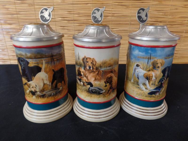 lot 111 image: Anheuser-Busch Series Steins