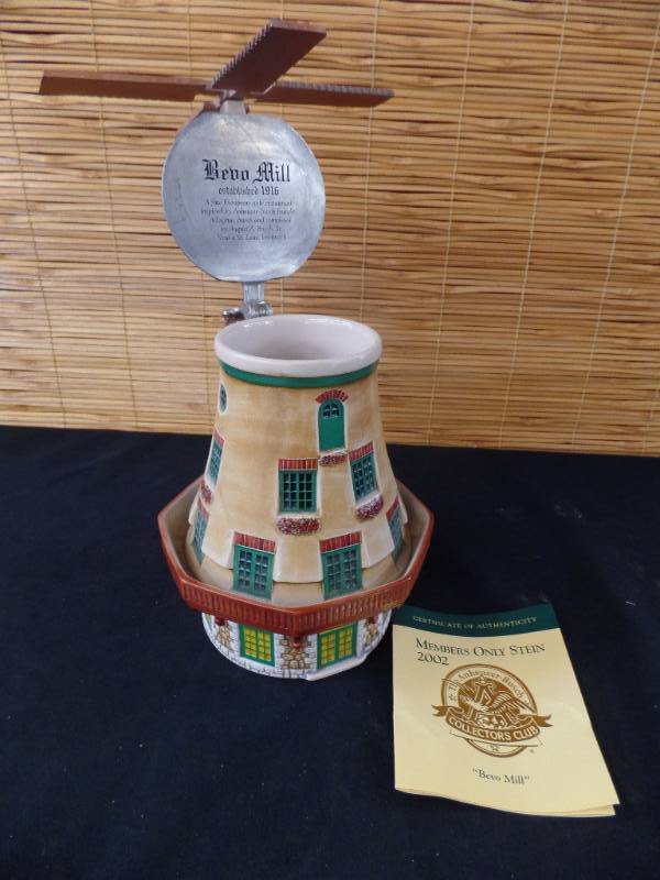 lot 117 image: Anheuser-Bush Collector Club Stein