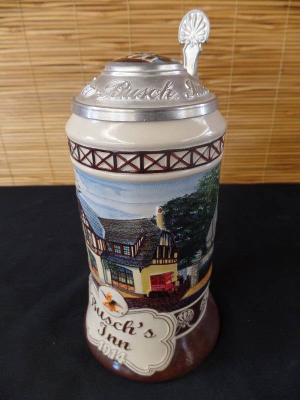 lot 127 image: Anheuser-Busch Steins
