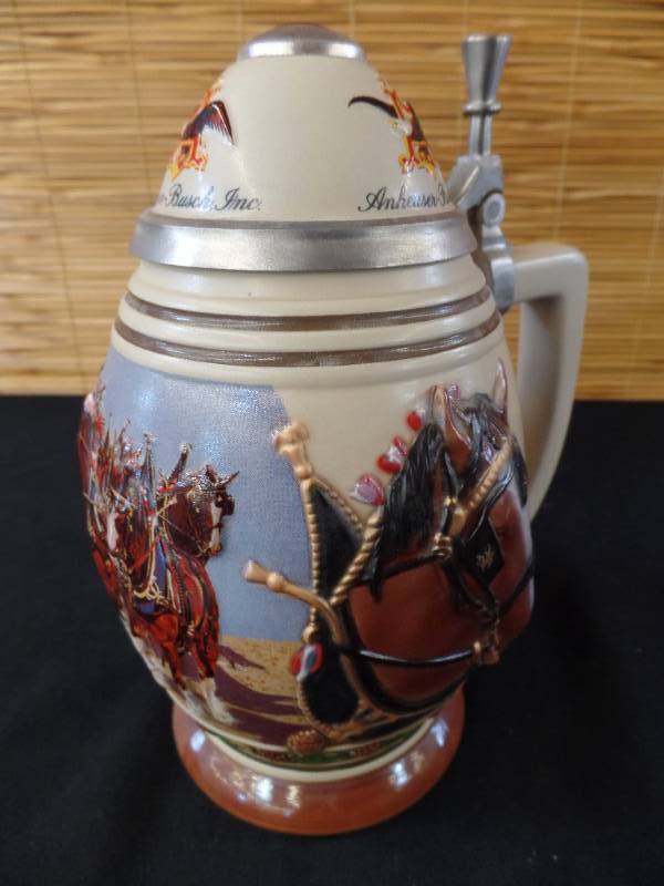lot 128 image: Anheuser-Busch Steins