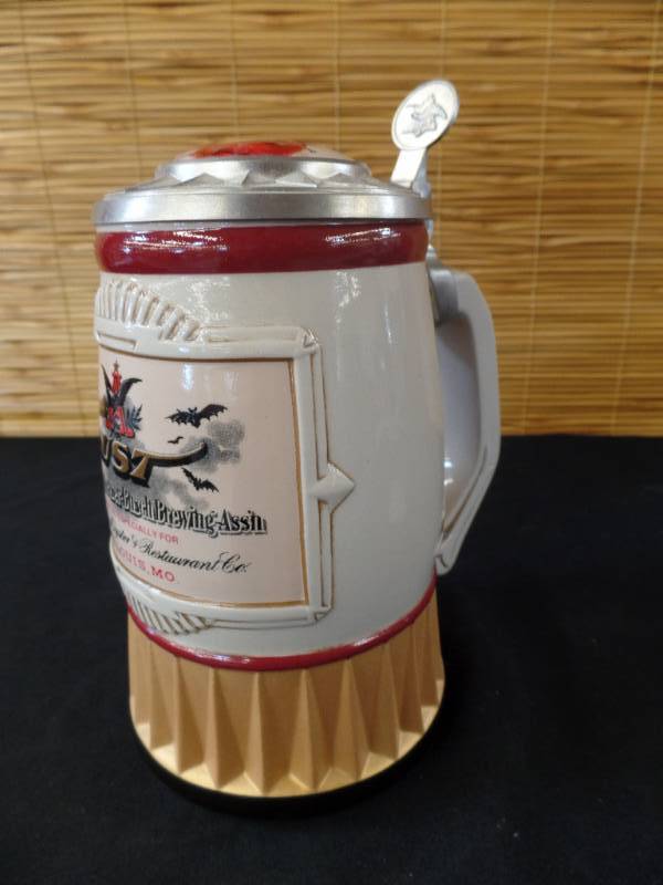 lot 135 image: Anheuser-Busch Steins