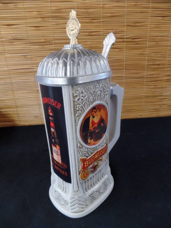 lot 137 image: Anheuser-Busch Steins