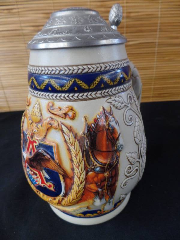 lot 139 image: Anheuser-Busch Steins