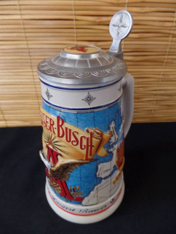 lot 140 image: Anheuser-Busch Steins