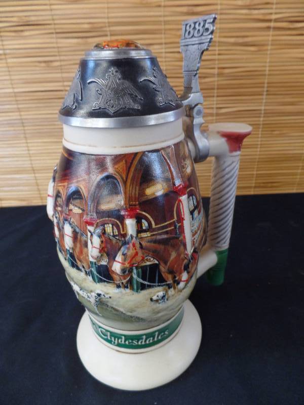 lot 142 image: Anheuser-Busch Steins