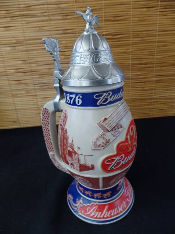 lot 147 image: Anheser-Busch Steins