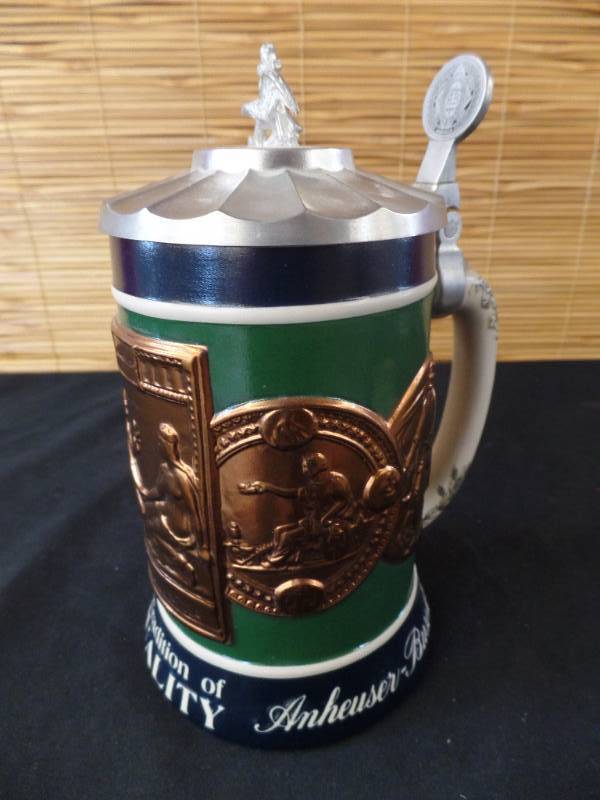 lot 148 image: Anheuser-Busch Steins