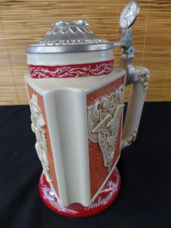 lot 149 image: Anheuser-Busch Steins