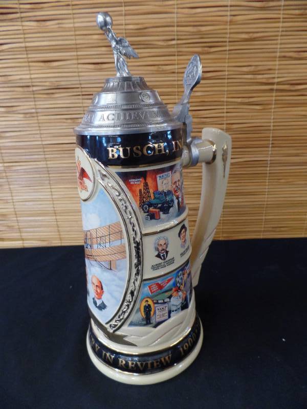 lot 158 image: Anheuser-Busch Steins