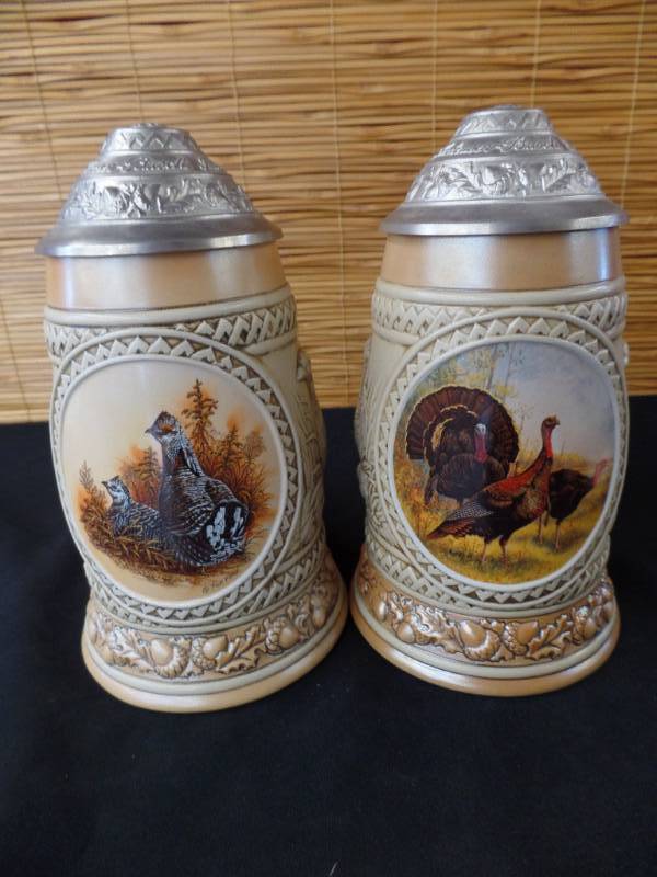 lot 164 image: Budweiser Series Steins