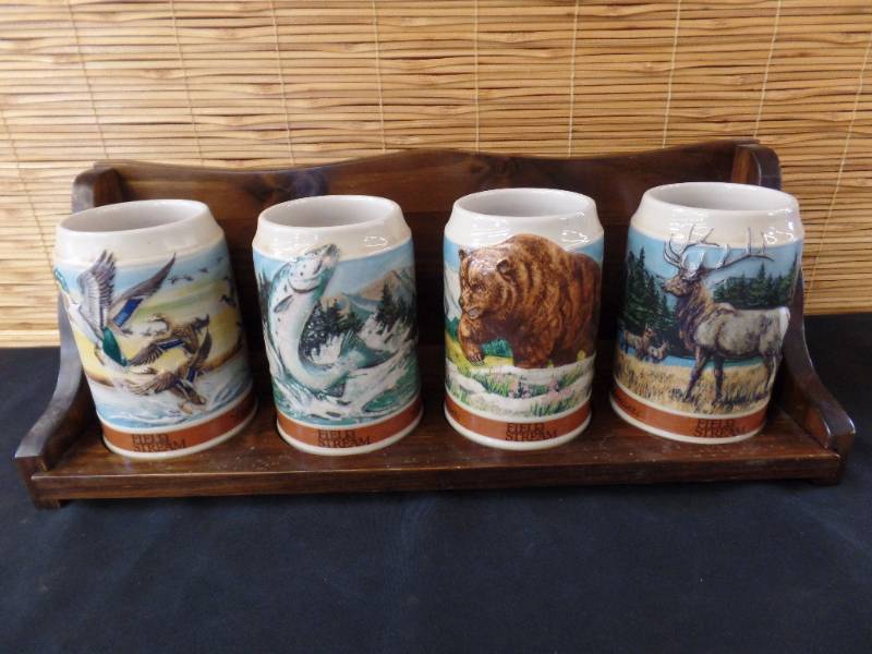 lot 172 image: Budweiser Series Steins
