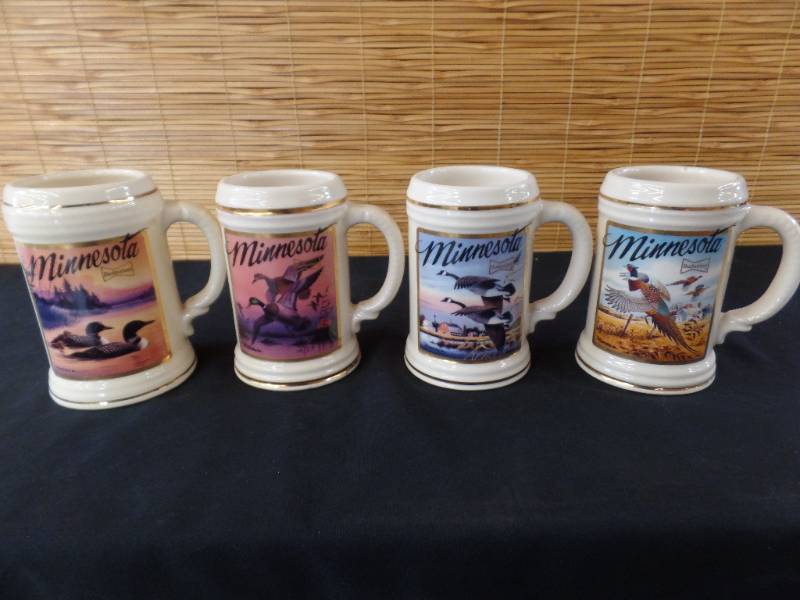 lot 173 image: Budweiser Series Steins