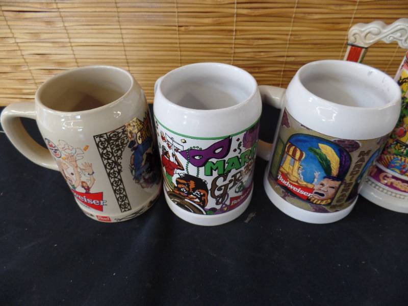 lot 187 image: Budweiser Steins