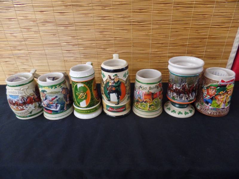 lot 194 image: Anheuser-Busch Steins