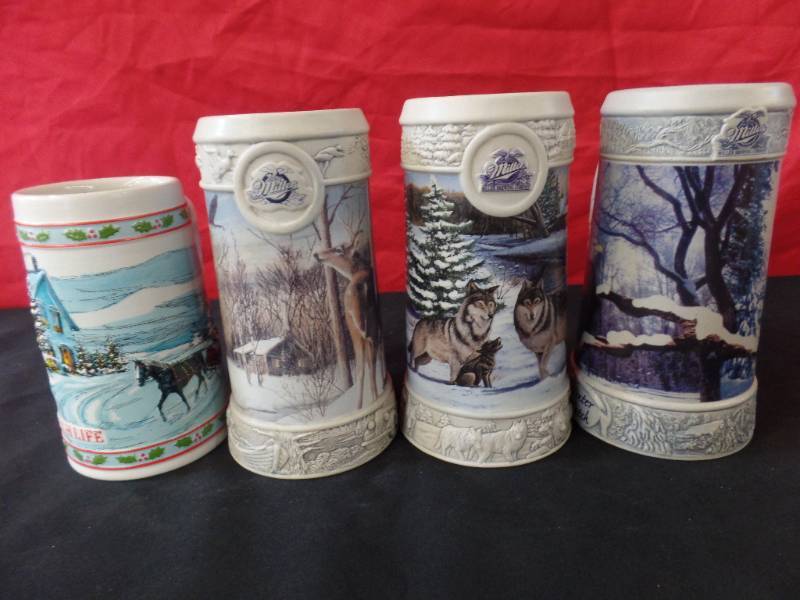 lot 215 image: Miller Holiday Steins