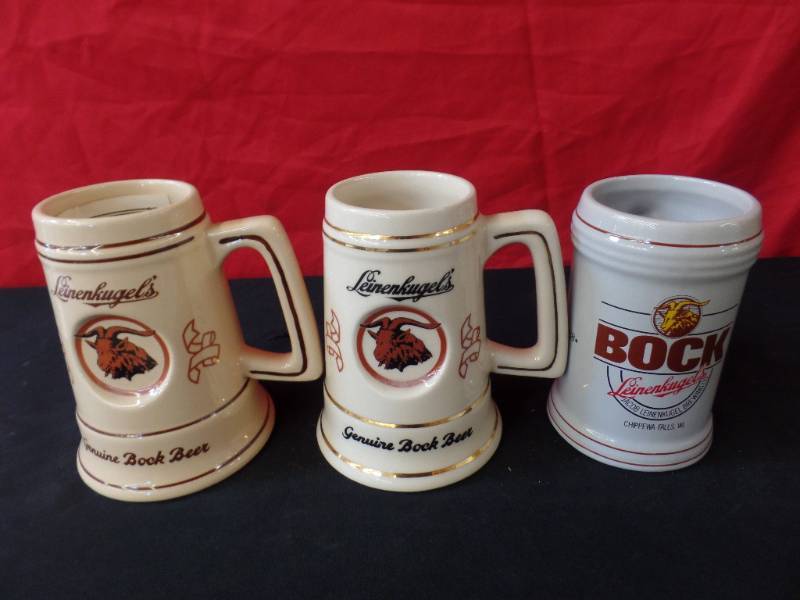 lot 237 image: Leinenkugel Steins