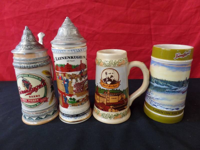 lot 242 image: Leinenkugels Limited Edition Steins