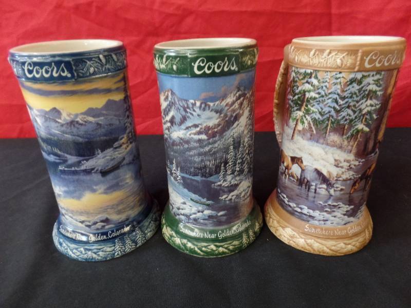lot 246 image: Coors Collector Steins