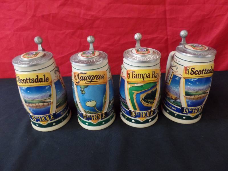 lot 226 image: Michelob PGA Series Steins