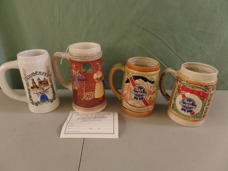 lot 252 image: Pabst Limited Edition Steins