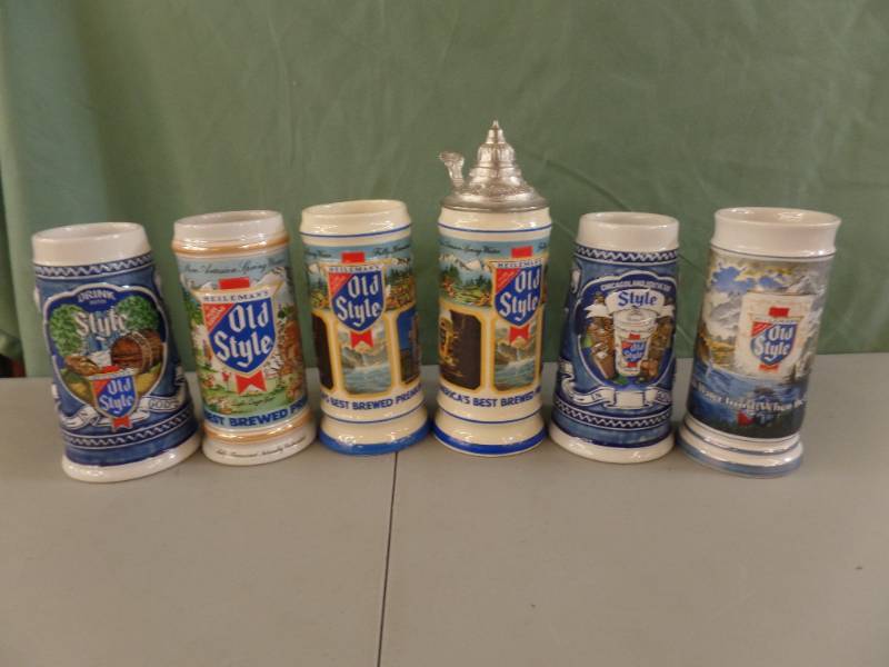 lot 255 image: Old Style Limited Edition Steins