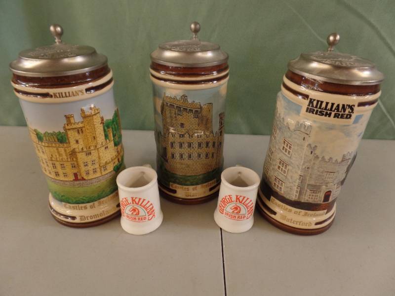 lot 260 image: Killians Limited Edition Steins