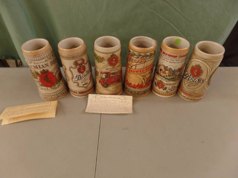 lot 265 image: Strohs Heritage Series Steins