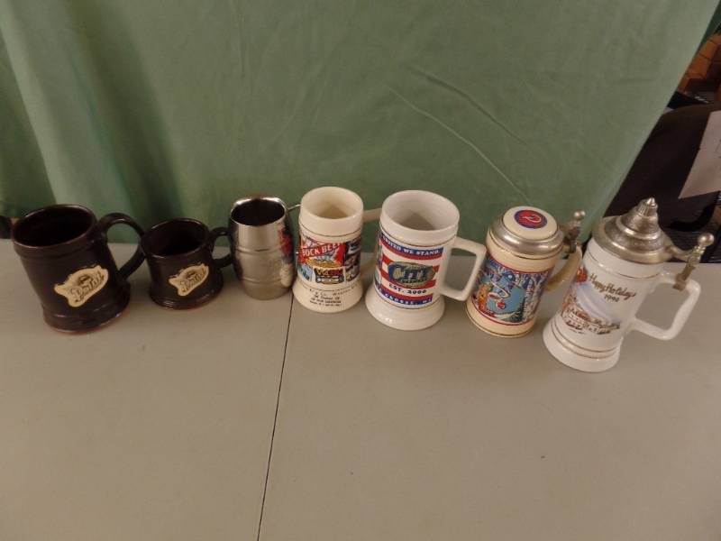 lot 270 image: Wisconsin Breweries Steins