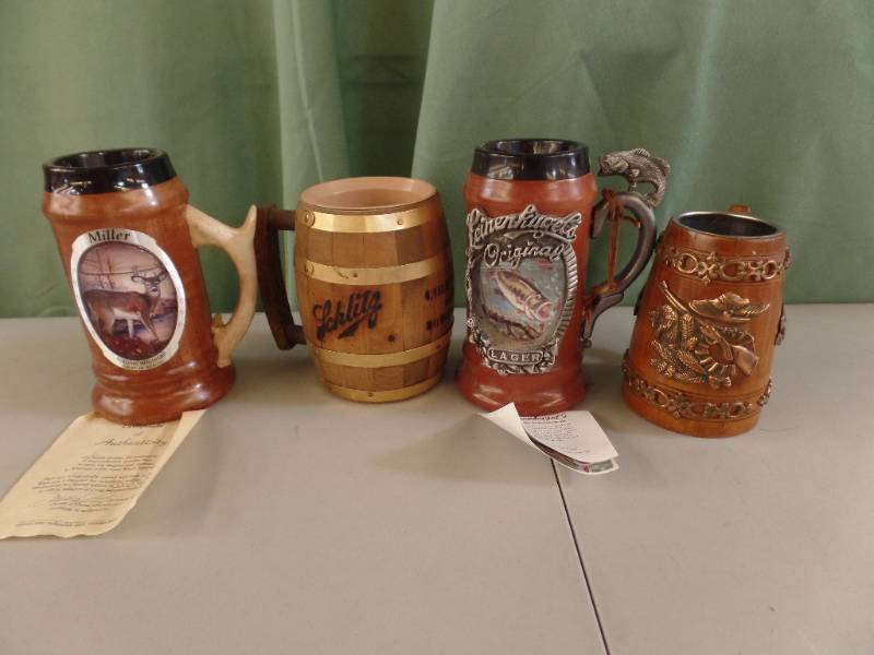 lot 271 image: Wooden Steins
