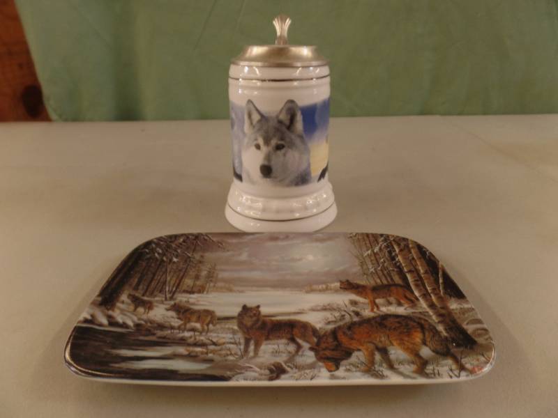 lot 291 image: Wolf Stein and Plate