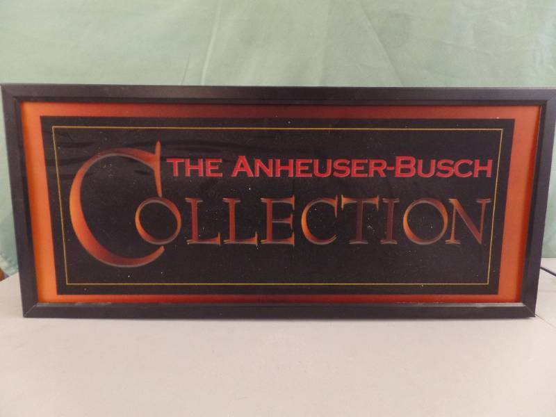 lot 302 image: ANheuser-Busch Light Up Sign