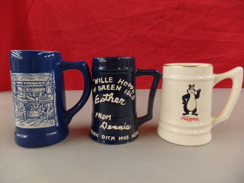 lot 316 image: Hamms Steins Assorted