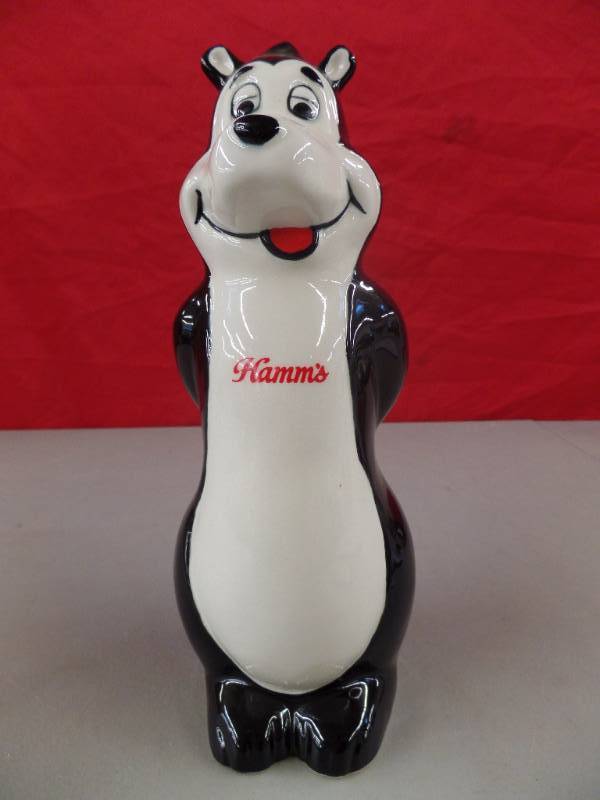 lot 322 image: Hamms Bear Coin Bank