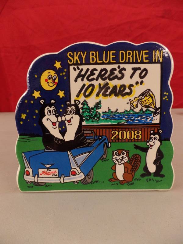 lot 337 image: Hamms Custom Commemorative Plaque