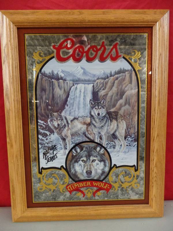 lot 364 image: Coors Nature Series Framed Art