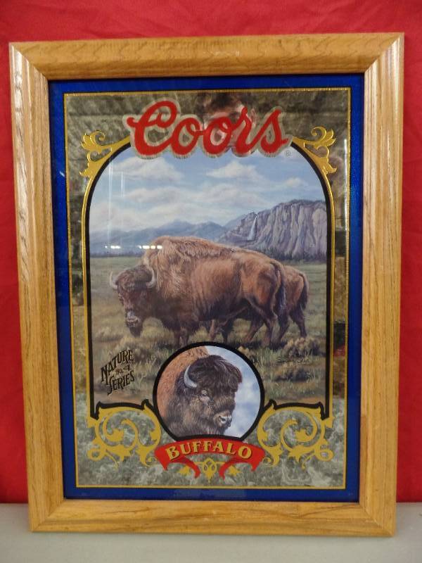 lot 367 image: Coors Nature Series Framed Art
