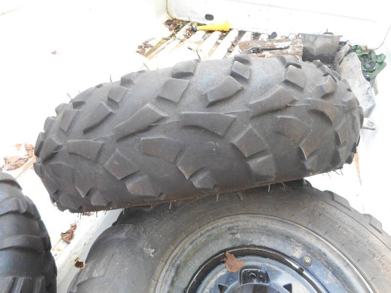 POLARIS ATV TIRE AND RIM