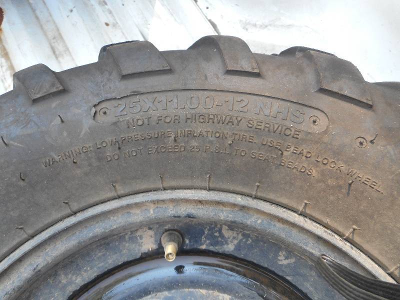(2) Atv Tires & Rims POLARIS RANGER