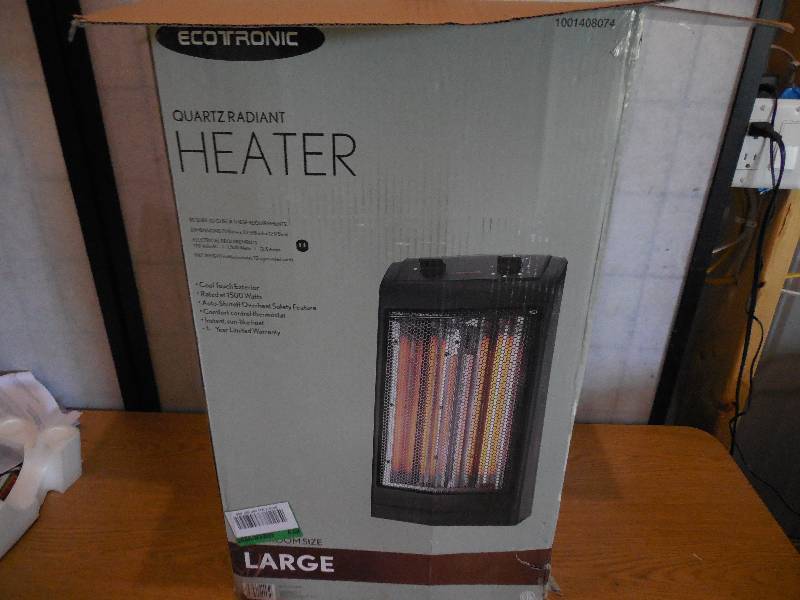 1500-Watt 2-Element Infrared Electric Portable Heater