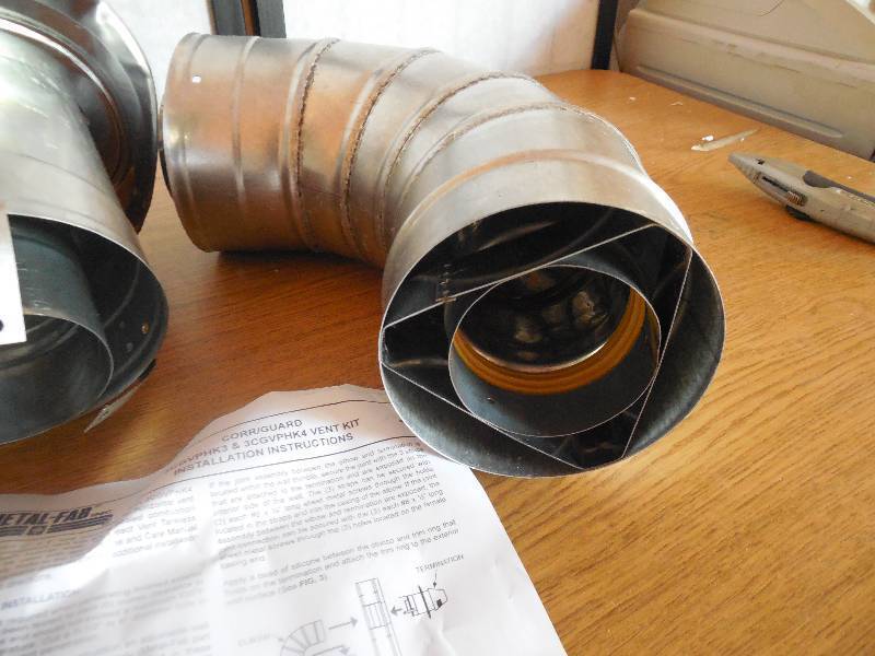 3 CALIFORNIA STYLE VENT KIT