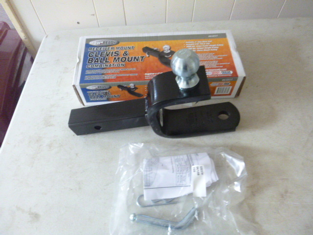 Tow-Ready Clevis and Ball Mount Combination
