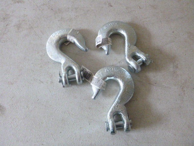 3 Clevis Slip Hooks