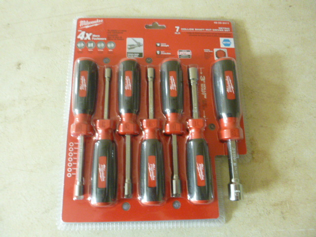 Milwaukee 7 Piece Metric Nut Drivers