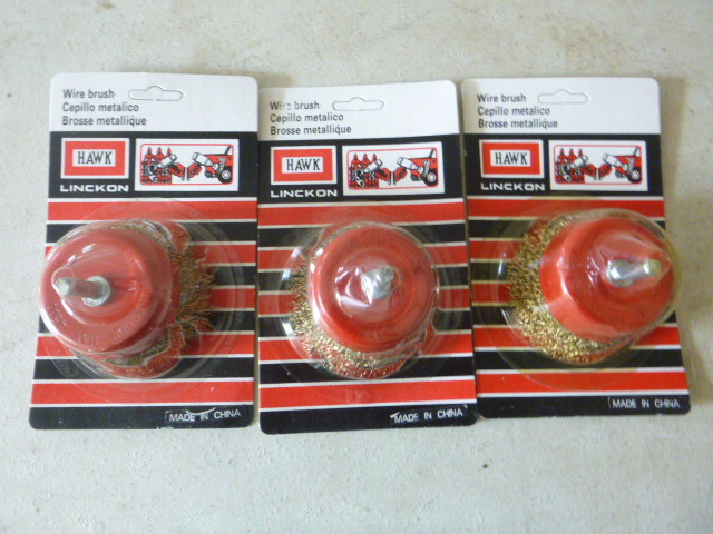 3 Hawk Wire Brushes