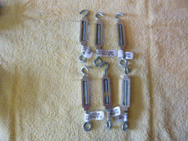 6 Turnbuckles
