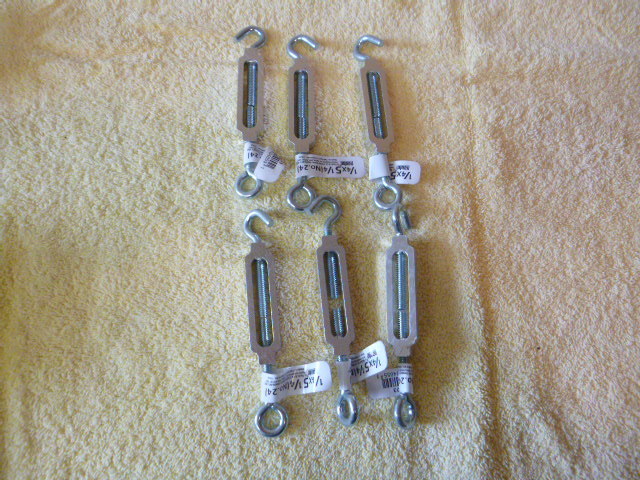 6 Turnbuckles