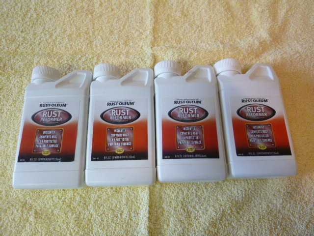 4 Bottles of Rust-Oleum Rust Reformer