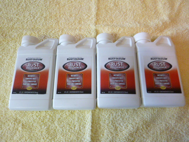 4 Bottles of Rust-Oleum Rust Reformer
