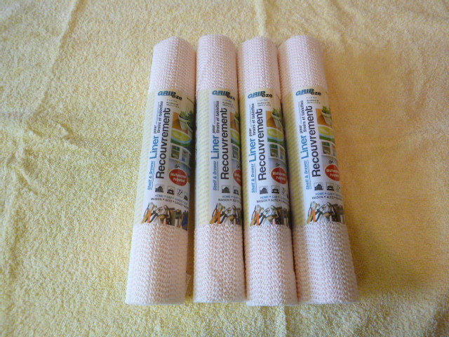 4 Rolls of Gripeze Shelf and Drawer Liners